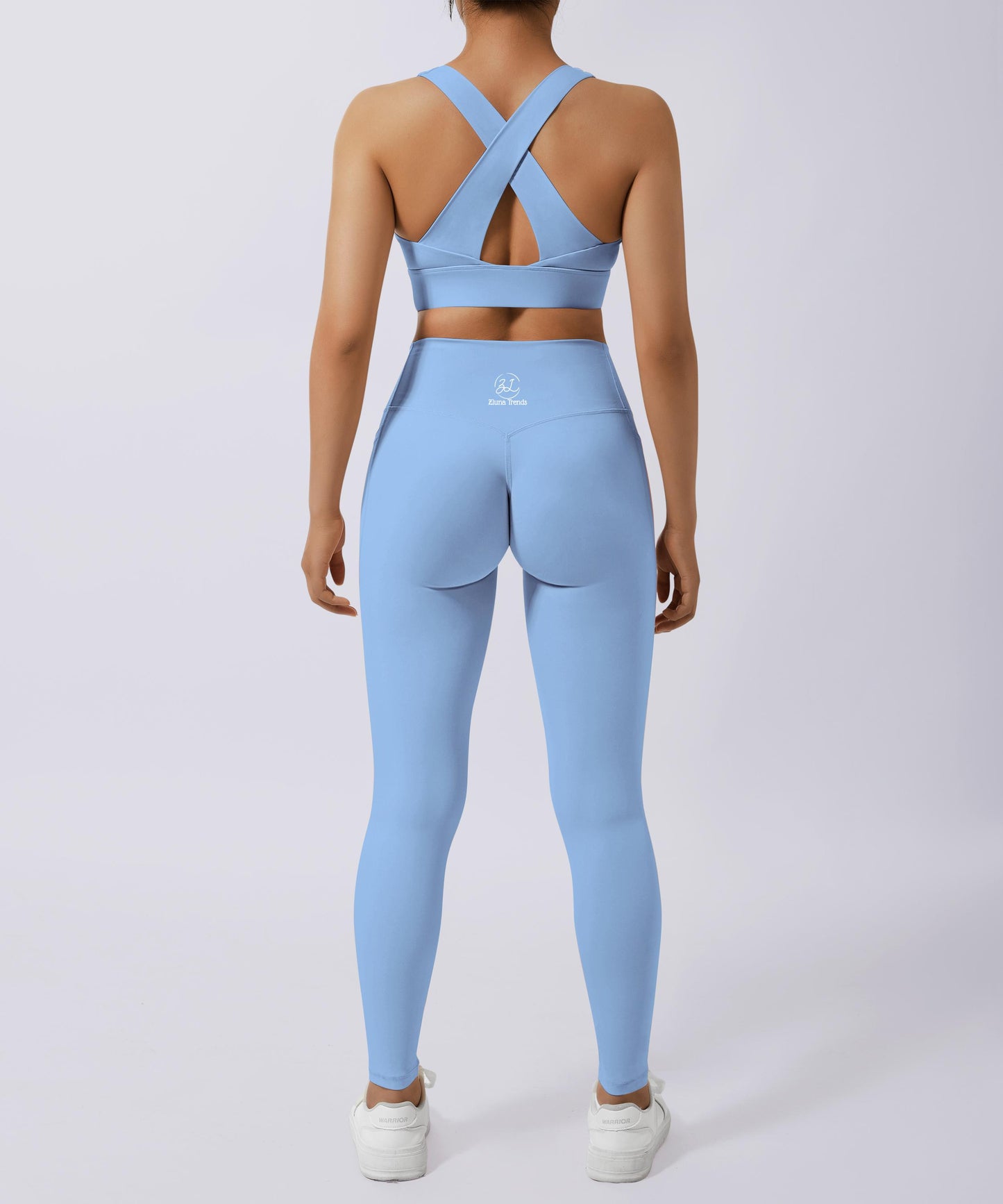 Blue Yoga leggings