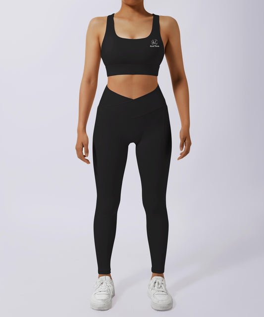 Black Yoga Set